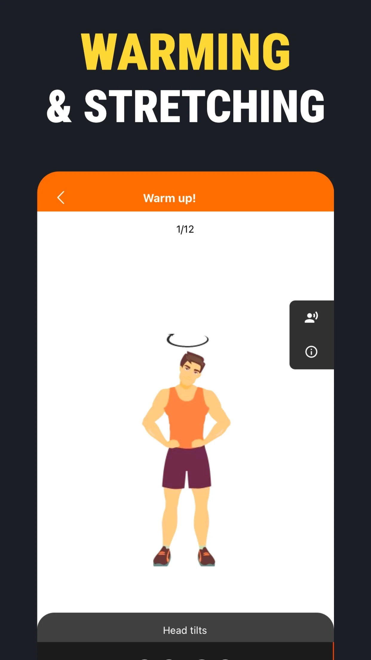 Home workouts with dumbbells screenshot